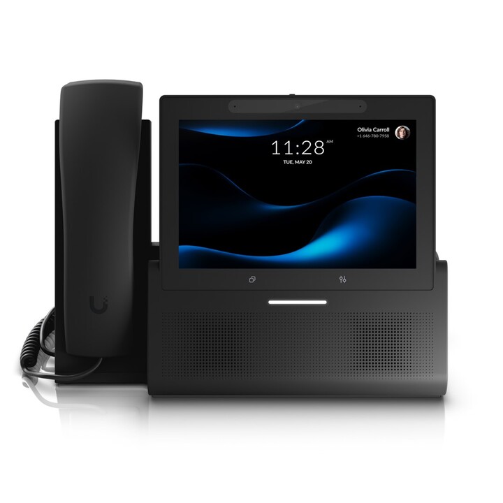 Telefone IP Ubiquiti UTP-G3-Touch-Enterprise Preto com Wi-Fi