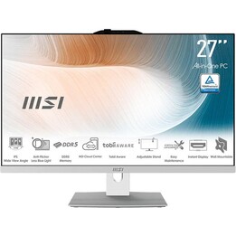 MSI Modern AM272P 27" All-in-One Intel Core 7 150U 16GB RAM 512GB SSD FreeDOS Weiß