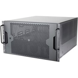 SilverStone RM61-312 chassis per server di archiviazione a montaggio su rack 6U con 12 alloggiamenti da 3,5 pollici Hotswap e su