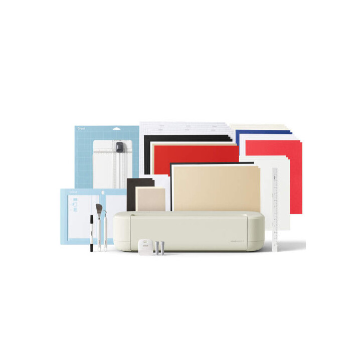 Pacote Cricut Explore 5 Essentials na cor Taupe