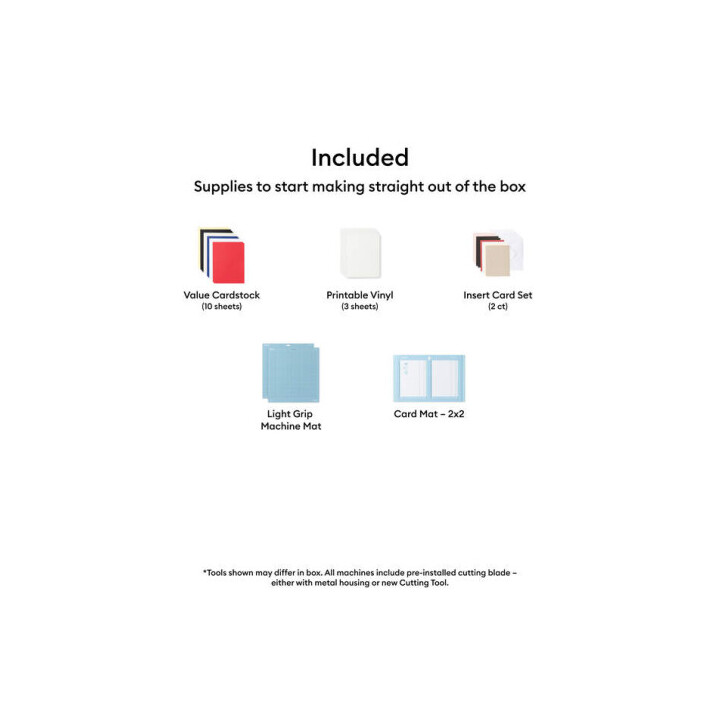 Pacote Cricut Explore 5 Essentials na cor Taupe