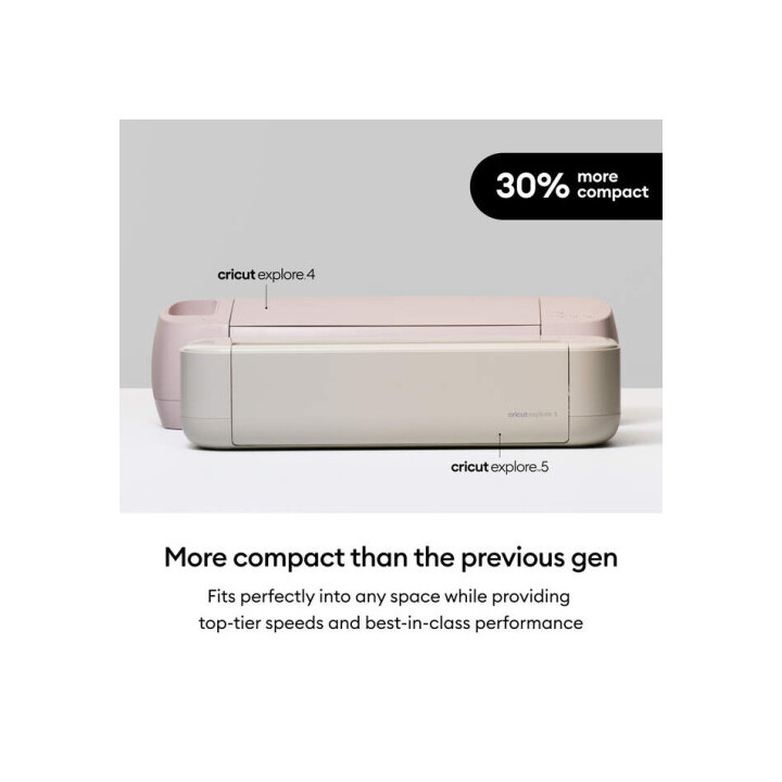 Kit Cricut Explore 5 Essentials color tortora