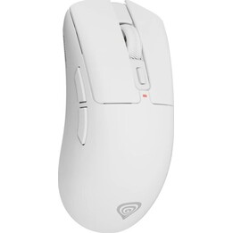 Rato sem fios para jogos Genesis Zircon 880 PRO 8K/8K, branco