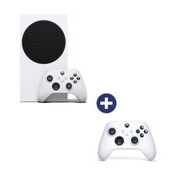 Microsoft Xbox Series S 512GB in weiß + Xbox Wireless Controller weiß