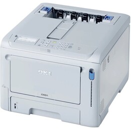 Stampante laser a colori OKI C651dn A4 35ppm Duplex Network Bianco