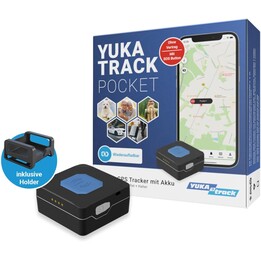 YUKAtrack Pocket GPS Tracker with Battery – SOS Function – For People, Seniors, Children, and Animals - No subscription