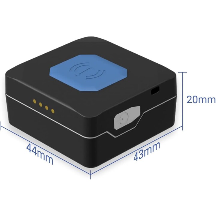 YUKAtrack Pocket GPS Tracker with Battery – SOS Function – For People, Seniors, Children, and Animals - No subscription
