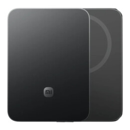Xiaomi UltraThin Magnetic Power Bank 5000 15W Preto 5000 mAh