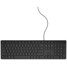 DELL KB216 - Teclado (USB, universal, QWERTY, internacional dos EUA, com fios, USB)