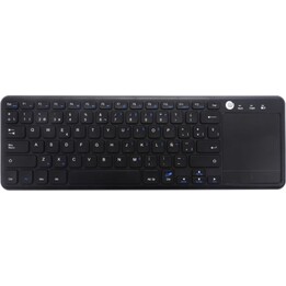 Coolbox Wireless Keyboard mit Touchpad COO-TEW01-BK Schwarz