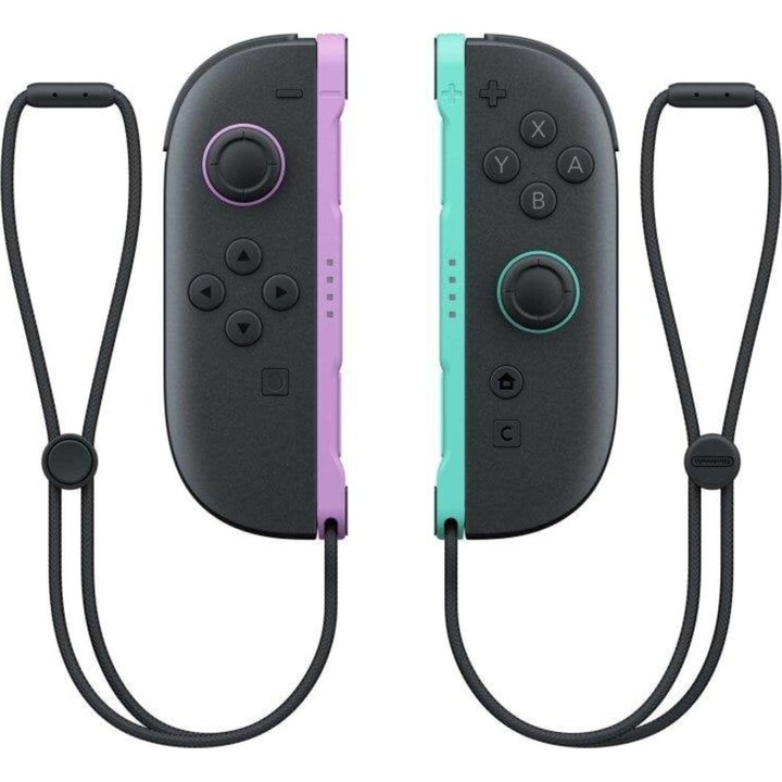 Comando Nintendo Joy-Con 2 Esquerdo e Direito Roxo Verde Bluetooth Switch 2