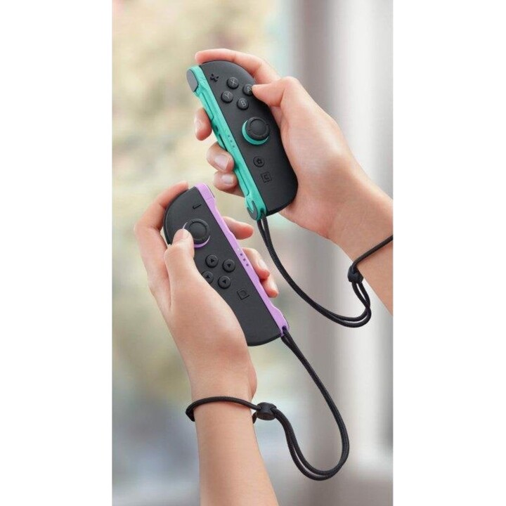 Comando Nintendo Joy-Con 2 Esquerdo e Direito Roxo Verde Bluetooth Switch 2