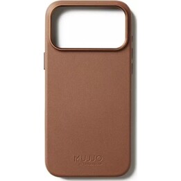 Mujjo Leder-Etui für iPhone 17 Pro Max - MagSafe-kompatibel, hellbraun