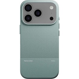 Capa texturizada à prova de choque MagSafe da Native Union - Verde clássico - para iPhone 17 Pro
