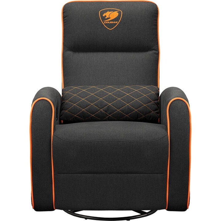 Cougar Fidom Sillón ergonómico giratorio de 360 grados para juegos y oficina Negro y naranja