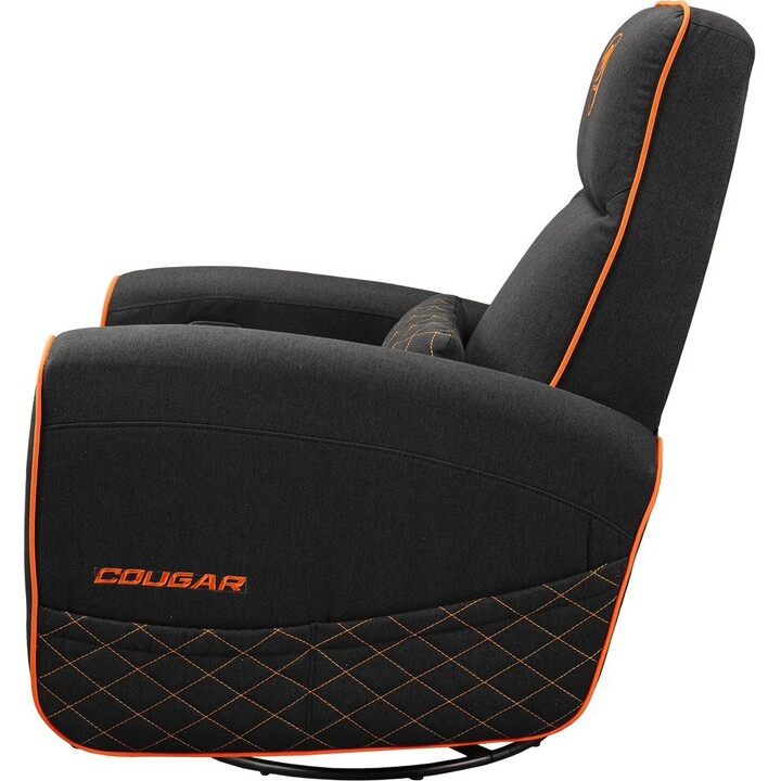 Cougar Fidom Sillón ergonómico giratorio de 360 grados para juegos y oficina Negro y naranja
