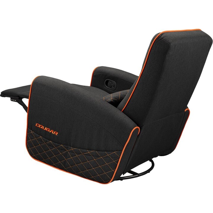 Cougar Fidom Sillón ergonómico giratorio de 360 grados para juegos y oficina Negro y naranja