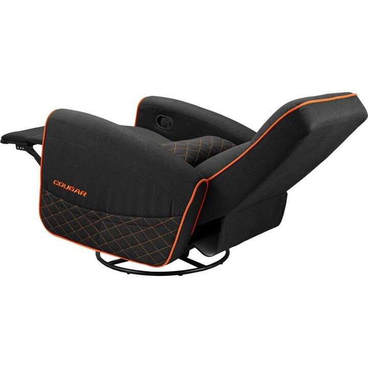 Cougar Fidom Sillón ergonómico giratorio de 360 grados para juegos y oficina Negro y naranja
