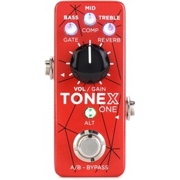 IK Multimedia TONEX ONE Brown Sound Limited Edition Amp Modeler and Effects Pedal Red