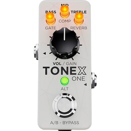 IK Multimedia TONEX ONE Brown Sound Limited Edition Amp Modeler and Effects Pedal White