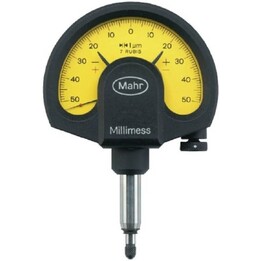 Mahr Millimess 1003 Mécanique de précision Microcator Comparateur à cadran Capteur 50µm / 1µm