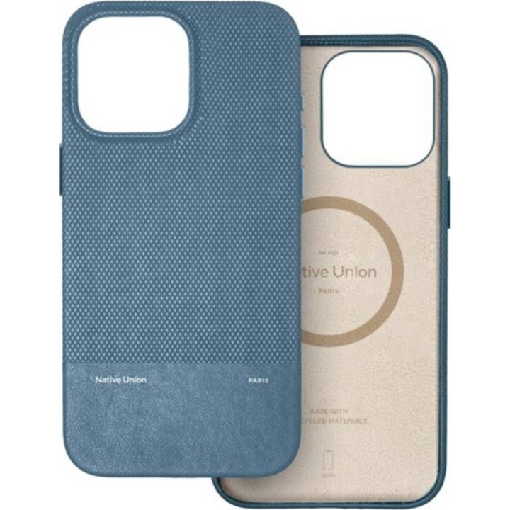 Capa protetora Classic Magsafe para iPhone 16 Pro Max NATIVE UNION Blue
