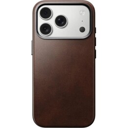 Horween Nomad Leather Case for iPhone 17 Pro, Brown