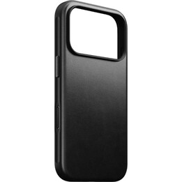 Capa em pele Horween Nomad para iPhone 17 Pro, preta