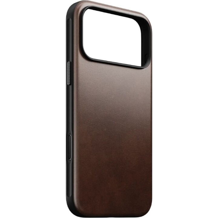Horween Nomad Leather Case for iPhone 17 Pro Max, Brown