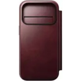 Nomad Modern Leder Folio Handytasche, 16 cm (6.3"), Burgund