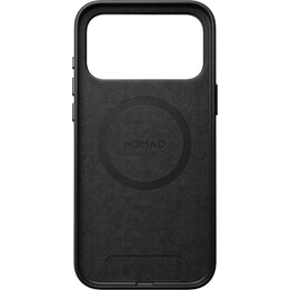 Capa em pele tradicional Nomad para iPhone 17 Pro Max, preto
