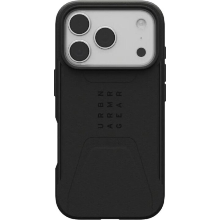 Funda para móvil Urban Armor Gear 114545114040 Cover TPU Negra Resistente para iPhone 17 Pro
