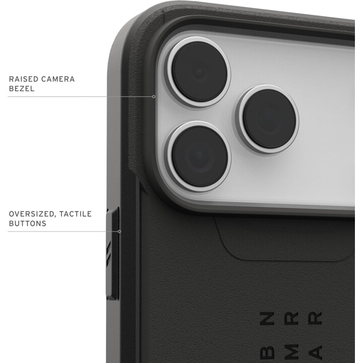 Urban Armor Gear Civilian MS Case Compatible with Apple iPhone 17 Pro MAX (Wireless/Magnetic Charging)