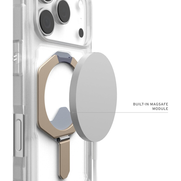 Urban Armor Gear Plasma XTE Case para Apple iPhone 17 Pro Kickstand Funda