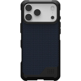 Urban Armor Gear Metropolis LT MS Case Kompatibel mit iPhone 17 Pro MAX Drahtlose Aufladung (Qi) Kevlar Blau