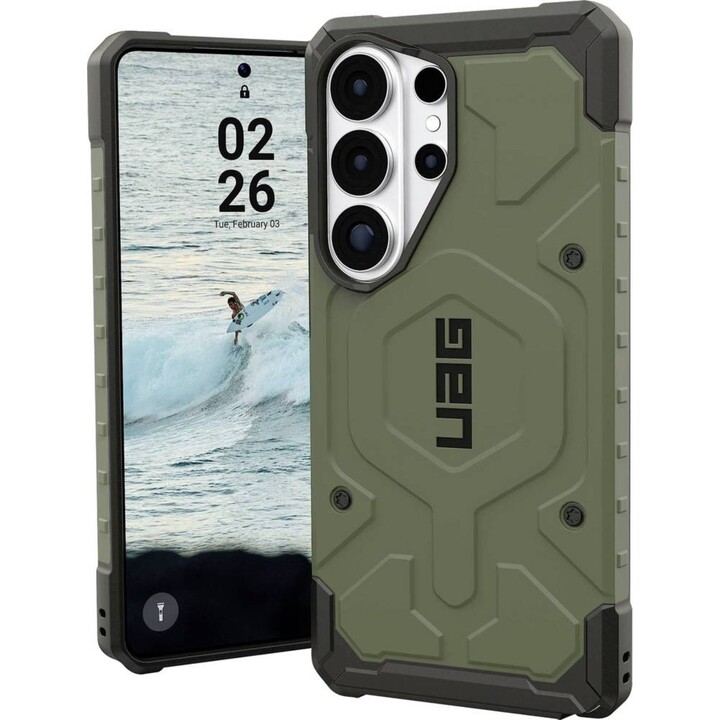Custodia Urban Armor Gear Pathfinder per Samsung Galaxy S26 Ultra, Olive, MagSafe