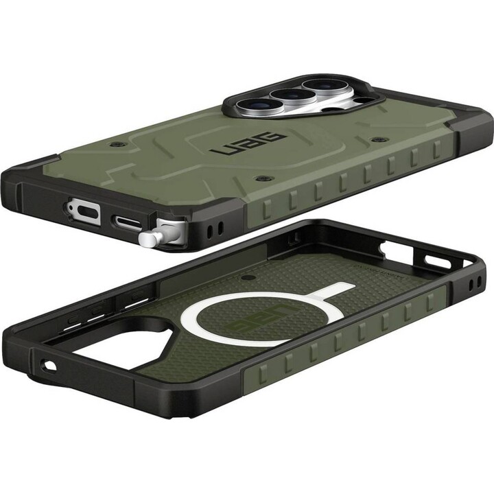 Custodia Urban Armor Gear Pathfinder per Samsung Galaxy S26 Ultra, Olive, MagSafe