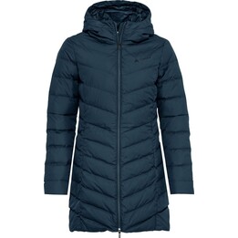 Płaszcz puchowy damski Vaude Annecy Down Coat - dark sea uni rozmiar: m