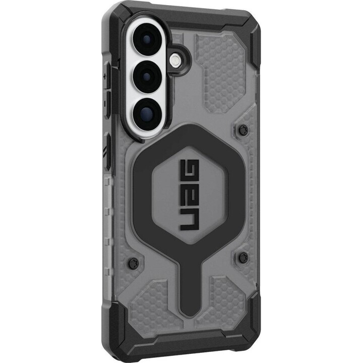 Capa Urban Armor Gear Pathfinder para Samsung Galaxy S26, cor cinza, compatível com MagSafe