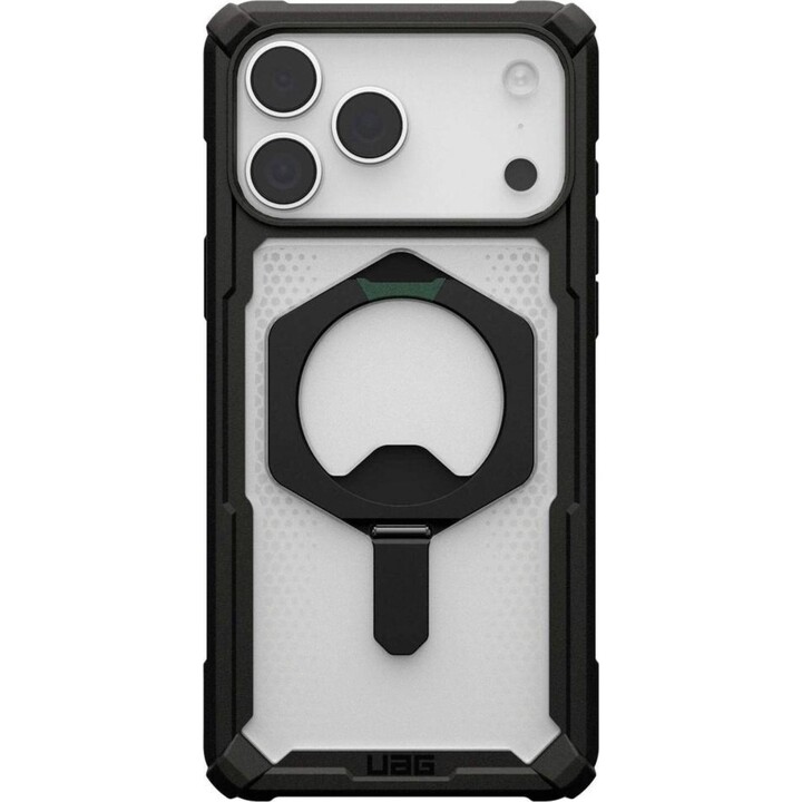 Capa Urban Armor Gear para Apple iPhone 17 Pro Max, preto e transparente
