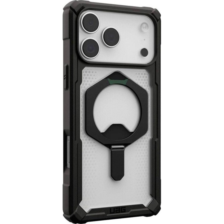 Urban Armor Gear case for Apple iPhone 17 Pro Max, black and clear