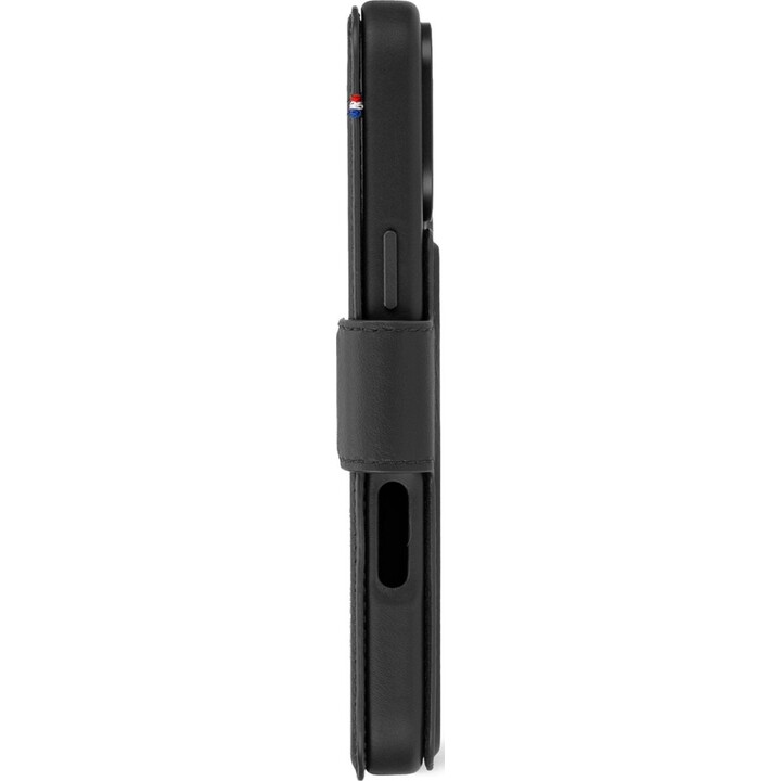 Decoded Detachable Leather Case for iPhone 16 Pro Max, Black