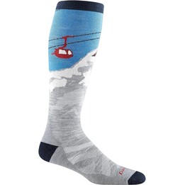 Skarpety merino Darn Tough Heady Yeti OTC Midweight with Cushion - gray rozmiar: m