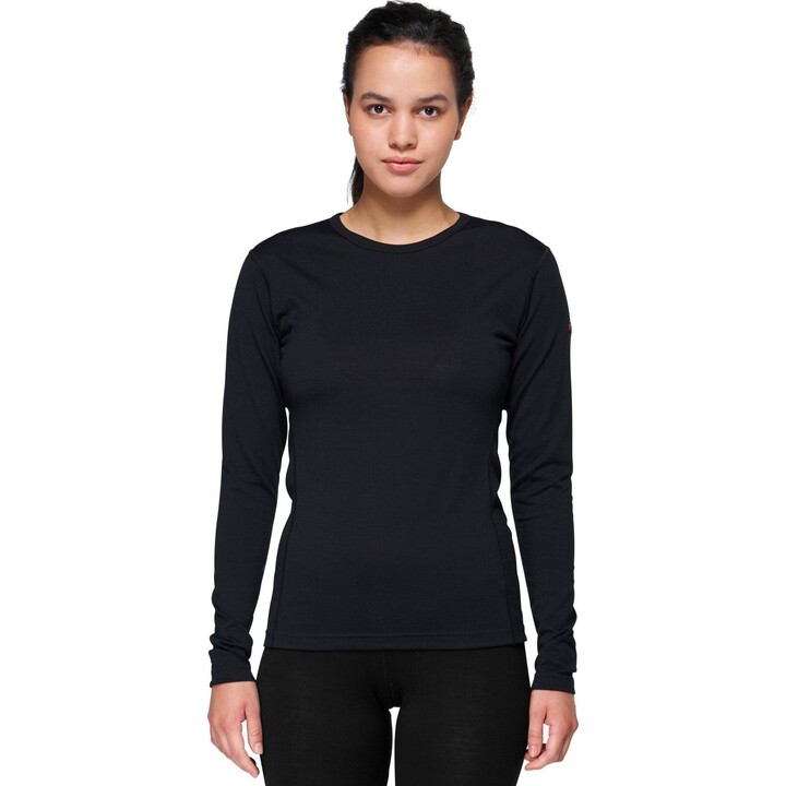 Camisa Devold Breeze Merino 150 - preta, tamanho: M