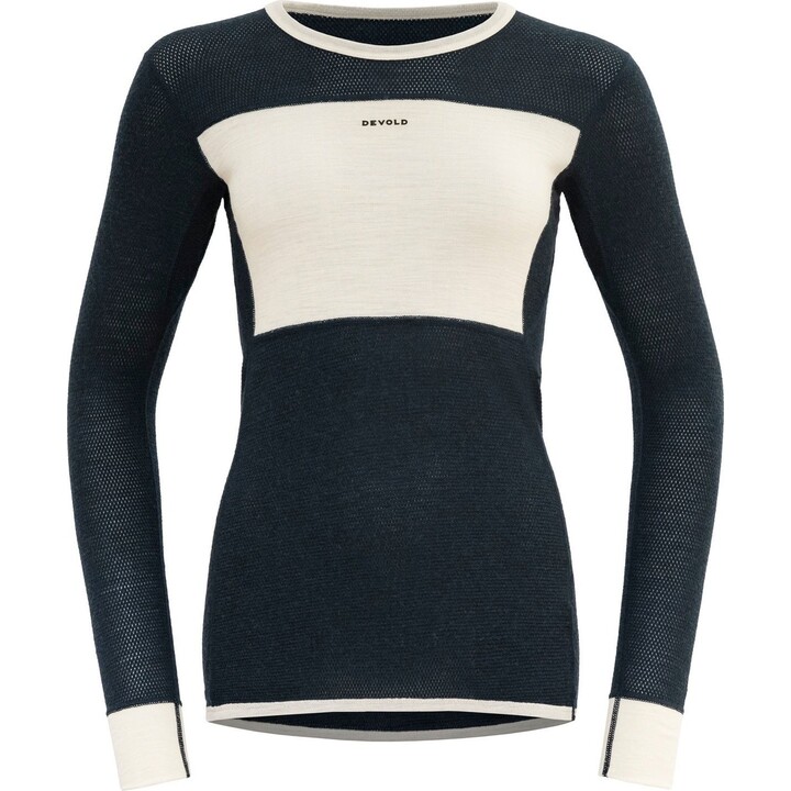 Camisa Devold Wool Mesh 190 - tinta/blanco roto talla: m