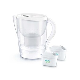 Jarra filtrante Brita Marella XL + 2 cartuchos MaxtraPro PP (3,5 l; branca)