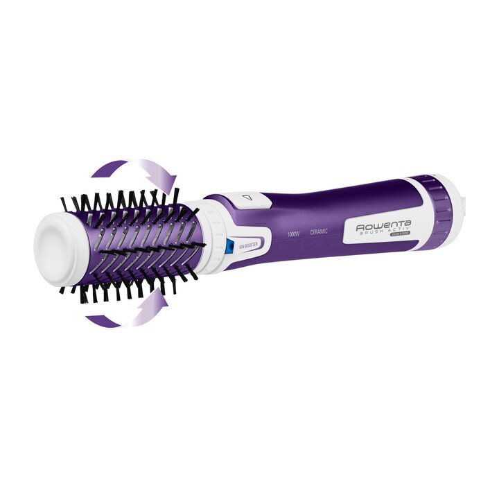 Rowenta CF9530 Styling Tool Hot Air Brush Steam Purple, White 1000 W 1.8 m