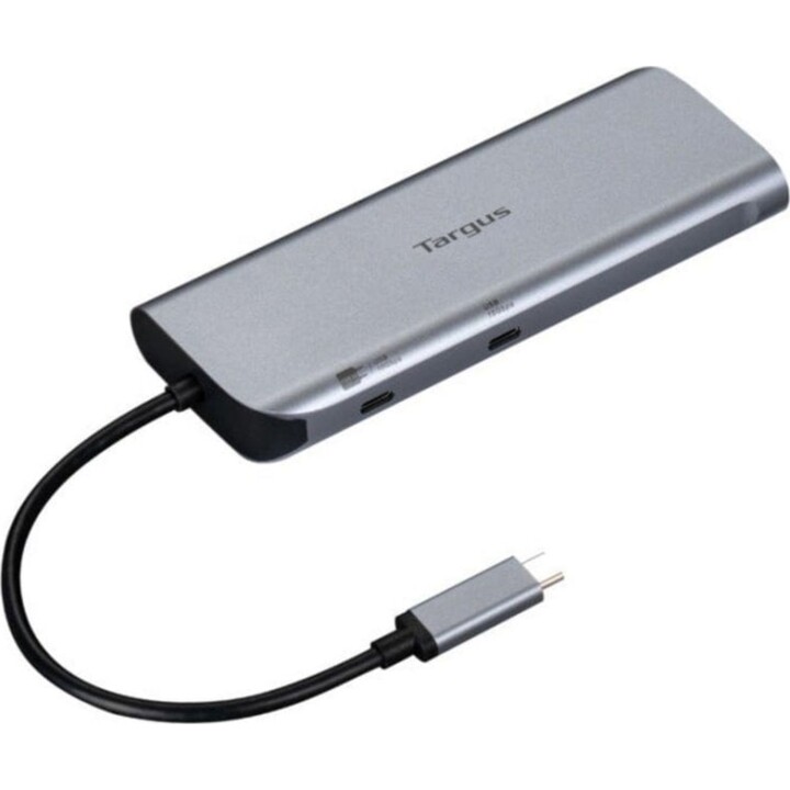 Targus DOCK427GL USB-C Dual HDMI 4K 140W Laptop Dock, Gray