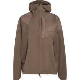 Chaqueta adidas TERREX Xperior 2.5L Hybrid Primeknit Climaproof para mujer - color marrón, talla: XS