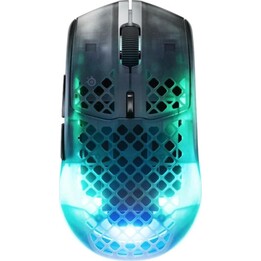 SteelSeries Aerox 3 Wireless Gen 2 RF Bluetooth Mouse 26000 DPI Transparent Black